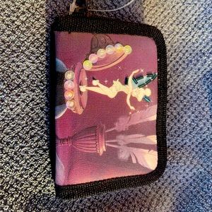 New Disney Tinker Bell wallet. Zippered, Bi-fold